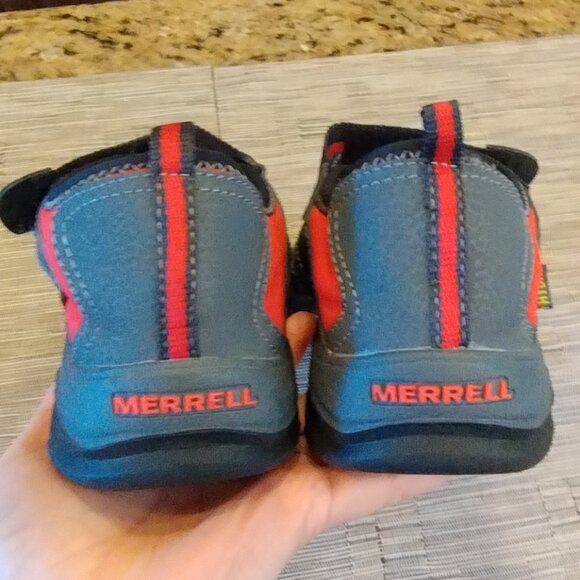 Merrell Hydro Red/Gray Hiking Sandals Mens size 7/Wms Size 8.5 - Picture 4 of 11